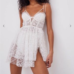For Love and Lemons Tatiana Mini Dress Revolve